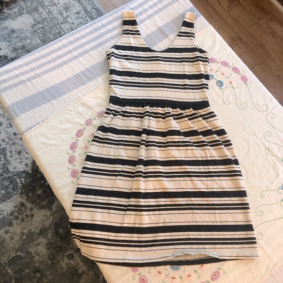 CLEARANCE J Crew Striped Reversible Striped Dress - Picture 2 of 8